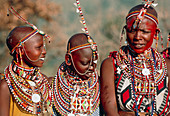 Masai tribeswomen from Kenya