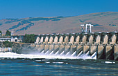 The Dalles Dam on the Columbia River
