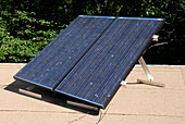 Array of photovoltaic solar energy panels
