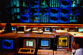 Terminals at AT&T 'phone Network Control Centre