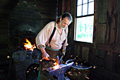 Blacksmith at Virginia Explore Park,VA