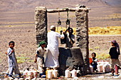 Water well in the Sahara,Morocco
