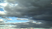 Stratocumulus clouds, timelapse