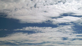 Altocumulus clouds, timelapse
