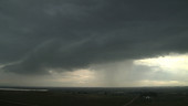 Thunderstorm outflow, timelapse