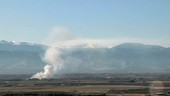 Smoke revealing boundary layer