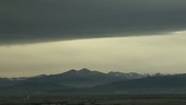 Mountain wave clouds, timelapse