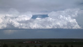 Developing squall line, timelapse