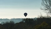 Balloon ride, time-lapse