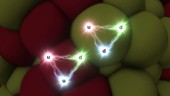 Subatomic nuclear forces, animation