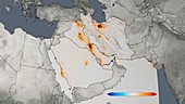 Air quality, Persian Gulf, 2005-2014