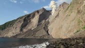 Batu Tara volcano ash plumes