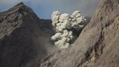 Batu Tara volcano eruption