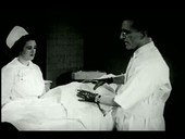 Syphilis genital examination, 1930s