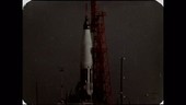 Launch of first US orbital spaceflight, 1