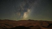 Atacama Desert night sky timelapse