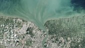 Bangkok, Thailand, satellite image