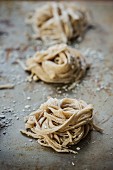 Home-made ramen noodles