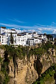 A steep rockface near Ronda, Andalusia, Spain