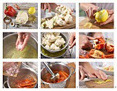 How to make cauliflower with a paprika sauce