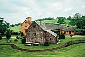 The Allt-y-Bela farmhouse in Wales