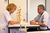 Ankylosing spondylitis consultation