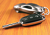 Car key and keying