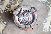 Traditional brazier for cooking,Zanzibar