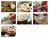 How to make black salsify with a radicchio and hazelnut salad