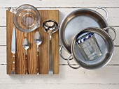Kitchen utensils for preparing pickled vegetables