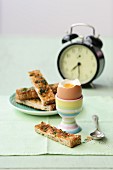 Soft-Boiled Eggs with Herb Soldiers