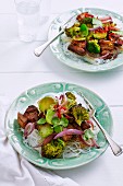 Crispy Pork with Stir-Fried Broccoli