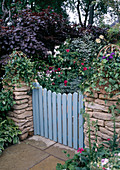 Garden entrance with ivy