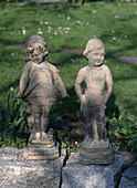 Concrete garden figures