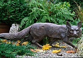 Fuchs aus Bronze
