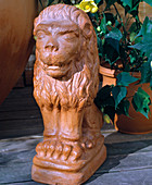 Löwe aus Terracotta