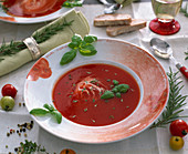 Lycopersicon (Tomato soup with cream)