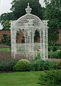 White metal pavilion