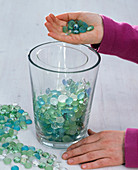 Vase with glass lenses (1/2)