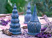 Handmade pottery as decoration