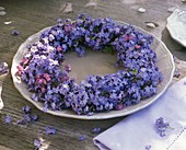 Myosotis (forget-me-not) wreath