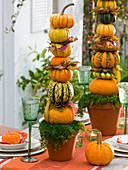 Pumpkin towers