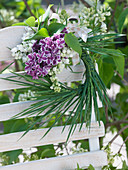 Lilac table decoration