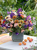 Late summer bouquet from the cottage garden