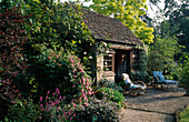 Gartenhaus im Garten