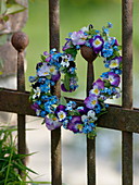 Heart on spring flowers