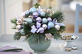 Christmas Bouquet with Cupressus, Abies Pinus