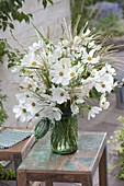 White late summer bouquet from Cosmos (Daisies), Gaura