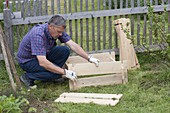 Grow potatoes in potato crates