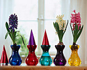 Hyacinths in a hyacinth glass